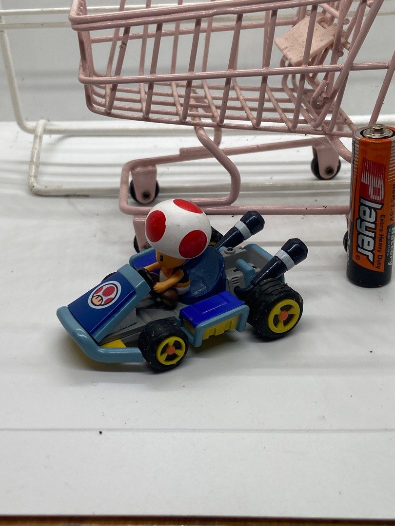 Mario Kart Super Mario Nintendo Toad Car (Category: Vehicle & Diecast Models) located in New Corella. Submitted by bubblemail (Listing ID 1415004144, Image 1). Description: Open for JNT, JRS and FLASH Express Location: New Corella, Davao del Norte Payment First.