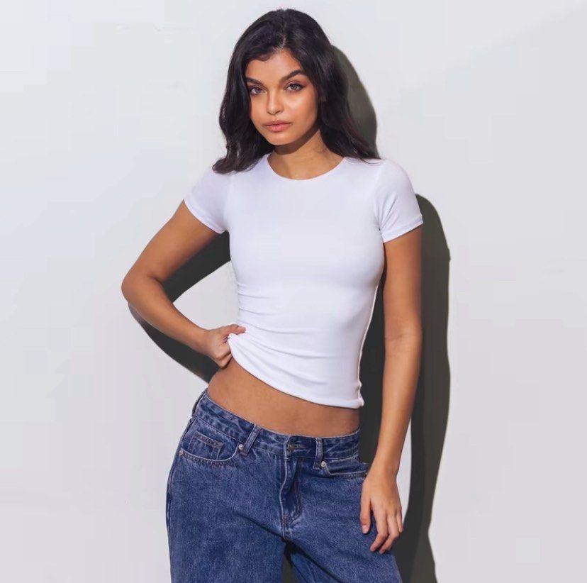 MERA White Fitted T-shirt (Category: Shirts) located in Manila. Submitted by 123declutter5 (Listing ID 1414994723, Image 1). Description: - MERA white fitted shirt Rfs: decluttering .