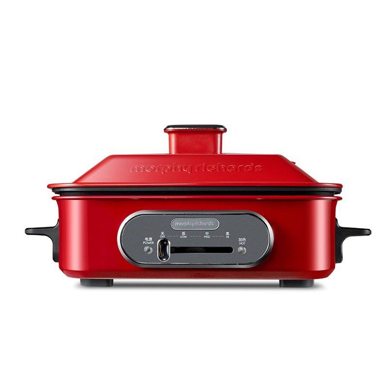 Morphy Richards Multi-Function Electric Grill (Category: BBQ, Grills & Hotpots) located in Singapore. Submitted by cftoday (Listing ID 1414834897, Image 1). Description: - Versatile electric grill - Adjustable temperature settings - Non-stick surface for easy cleaning - Suitable for grilling, roasting, and paella - Includes a lid - Great for entertaining, family gathering.