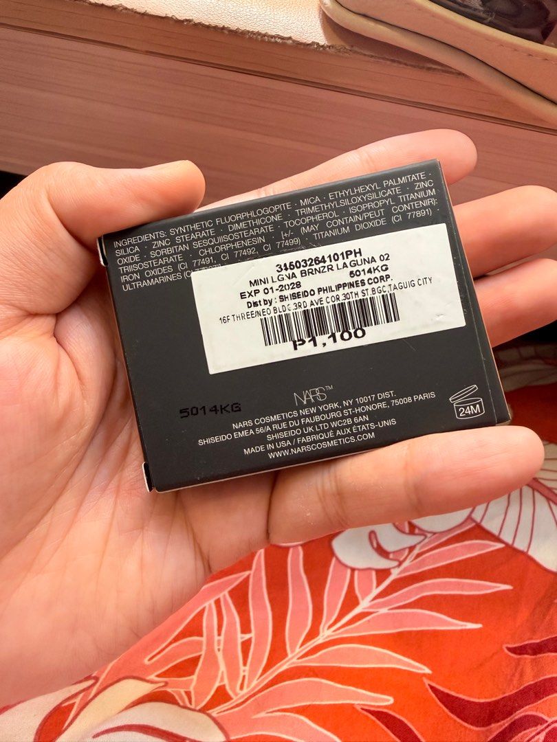 NARS Laguna Bronzing Powder 02 (Category: Makeup) located in Quezon City. Submitted by kkmanalo (Listing ID 1414951209, Image 2). Description: Unopened NARS Bronzer Mini Decluttering .