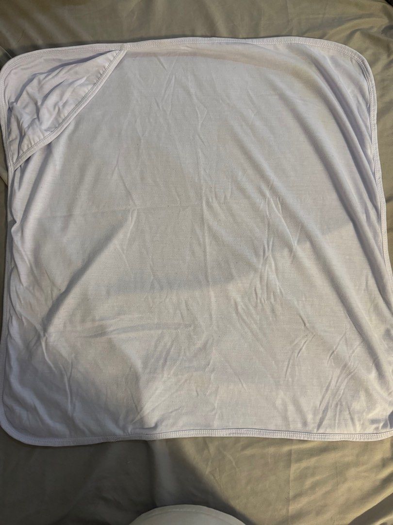 Newborn Baby swaddle (Category: Other Baby Bathing & Changing Needs) located in Manila. Submitted by katrinairi59168 (Listing ID 1414984131, Image 1). Description: -Take all 2pcs of light blue blanket/swaddle good for newborn - Features a hood - Dimensions: Approximately 26 inches (length) x 30 inches (width).