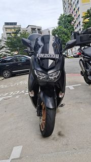 nmax v3 2025 model extended rack, Motorcycles, Motorcycle Accessories ...