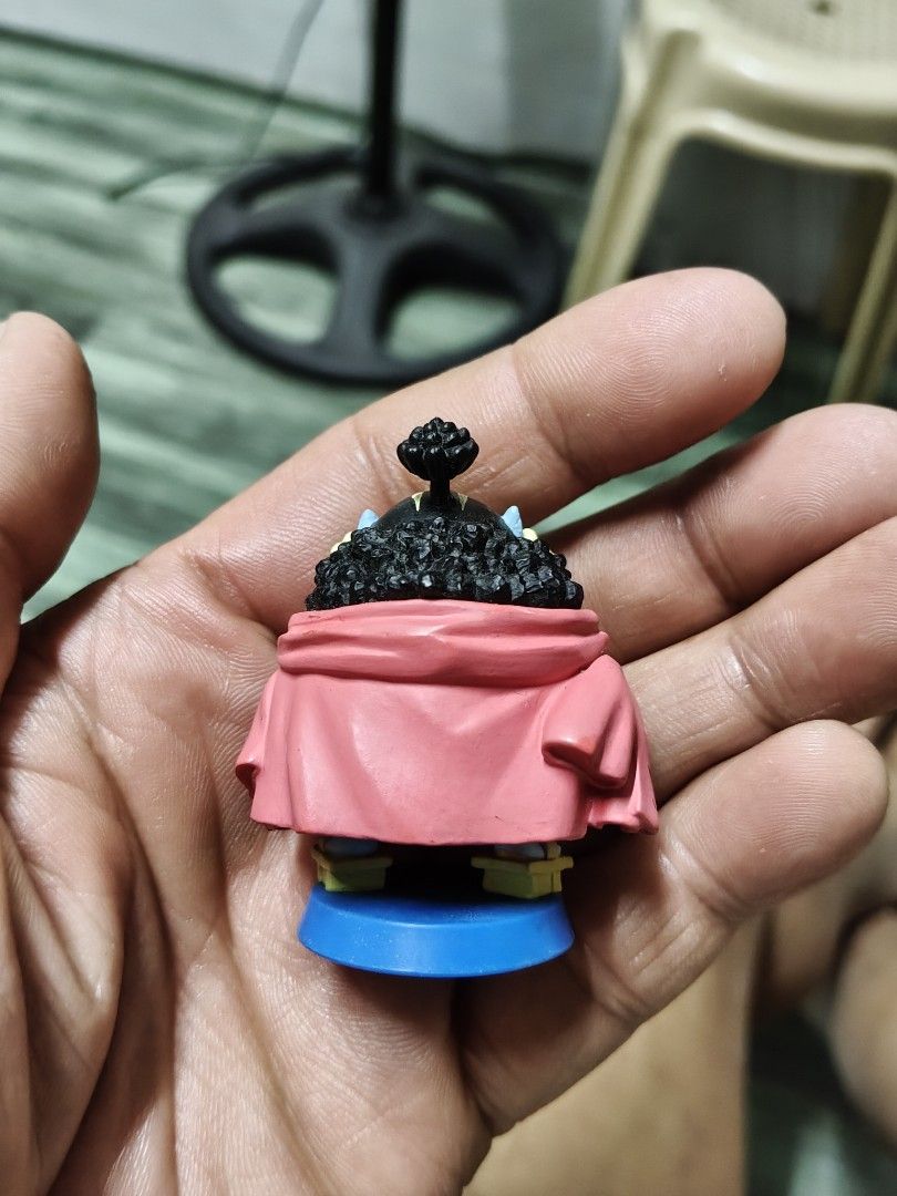 One Piece Jinbe Figure badai digimon (Category: Figurines & Statues) located in Manila. Submitted by namaste888 (Listing ID 1414971603, Image 3). Description: - One Piece Jinbe figure. - Features Jinbe in his iconic attire. - Stands on a blue base. - Well-detailed with vibrant colors. - Intricate design. - Base includes copyright information. - A must-have collectible for One Piece fans..