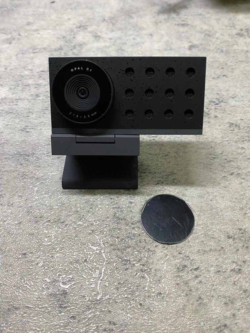 Opal C1 Minimalist 4k Webcam Camera (Category: Webcams) located in Quezon City. Submitted by MetroDeRetro (Listing ID 1414924651, Image 1). Description: Opal C1 Minimalist Webcam Camera “With a 7.8mm, 4K Sony sensor, the Opal C1 gives you the brightest brights, darker blacks, and more than 5x the resolution of a regular webcam” Original SRP: 17k plus ($299 USD) Selling it only for the price listed Issue: randomly shuts down after ilang mins sa PC