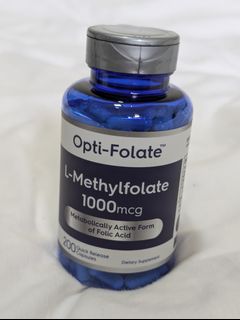 Opti-Folate L-Methylfolate 7.5mg - 60 Capsules, Health & Nutrition ...