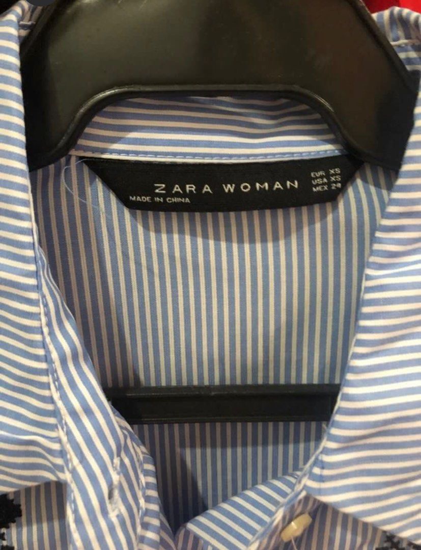 Original Zara Top (Category: Blouses) located in Mandaluyong City. Submitted by bmorig (Listing ID 1414830525, Image 3). Description: Good as new hindi pa nagamit pamigay sale declutter pick up ortigas buyer shoulder shipping fee..