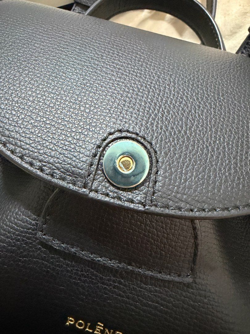 Polene Numero Un Nano (Category: Luxury Bags & Wallets) located in Manila. Submitted by gpsells (Listing ID 1414976439, Image 3). Description: Polene Numero Un Nano Color Textured Black LIKE BRAND NEW 100% authentic Comes with box, dust bag Complete set Used less than 5x ₱25k slightly negotiable.