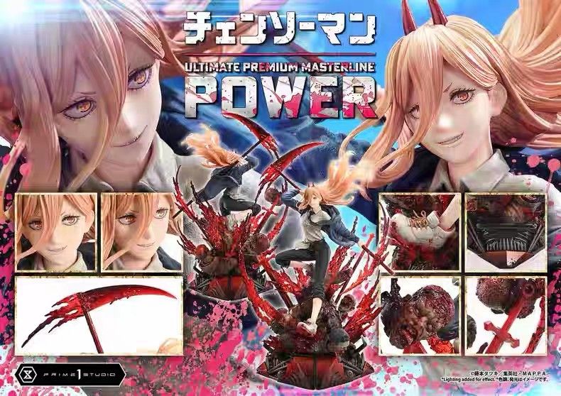 RECAST PO / Preorder Chainsaw Man : Power the Blood Fiend 1/4 GK Figure ...