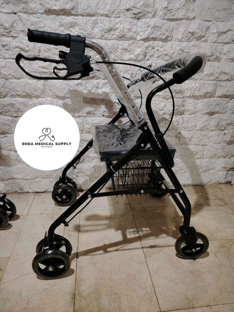 Rollator walker (Category: Medical Supplies & Tools) located in Manila. Submitted by rheatapdas75609 (Listing ID 1415020432, Image 1). Description: .
