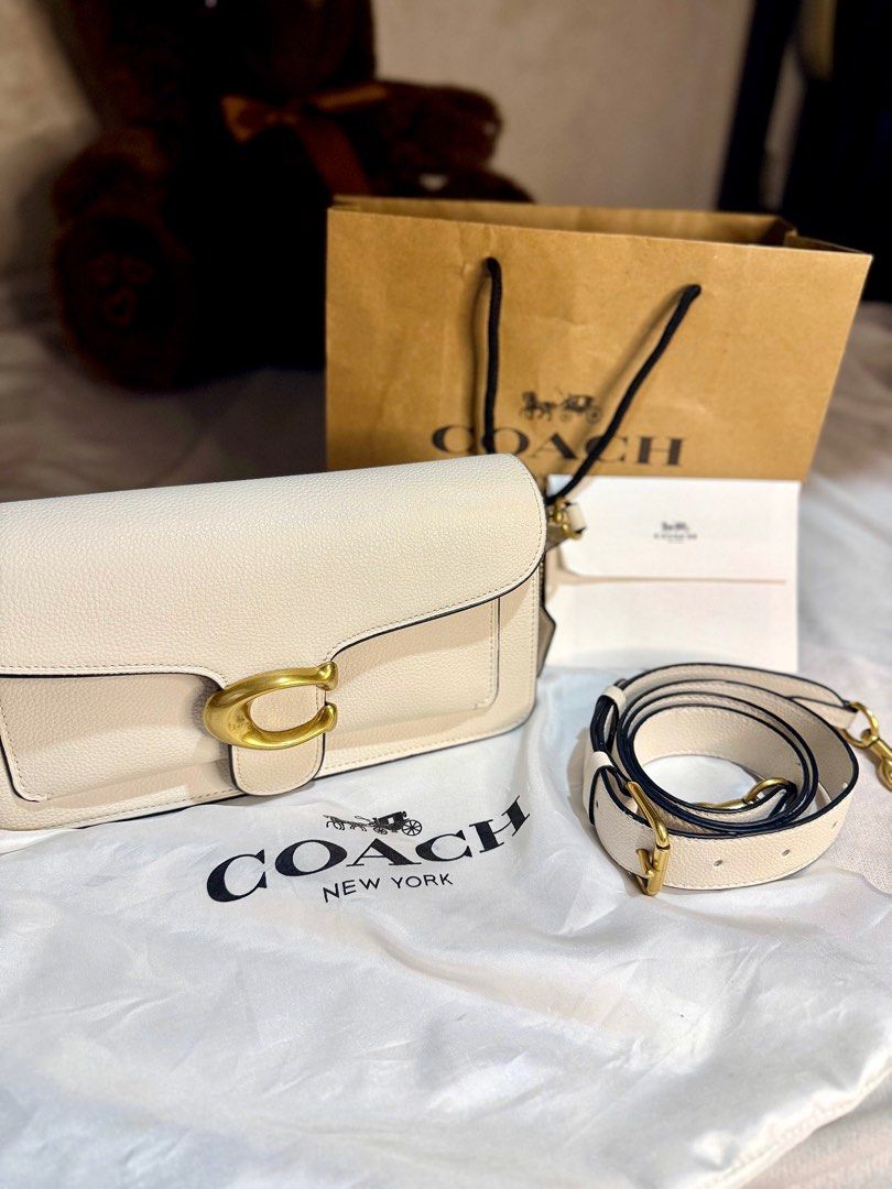 RUSH! Coach Tabby 26 Shoulder Bag (Category: Luxury Bags & Wallets) located in Cavite. Submitted by zscknhmiera (Listing ID 1414854672, Image 1). Description: authentic from us outlet used twice only no issues old version of tabby no return/refund super pretty!!.