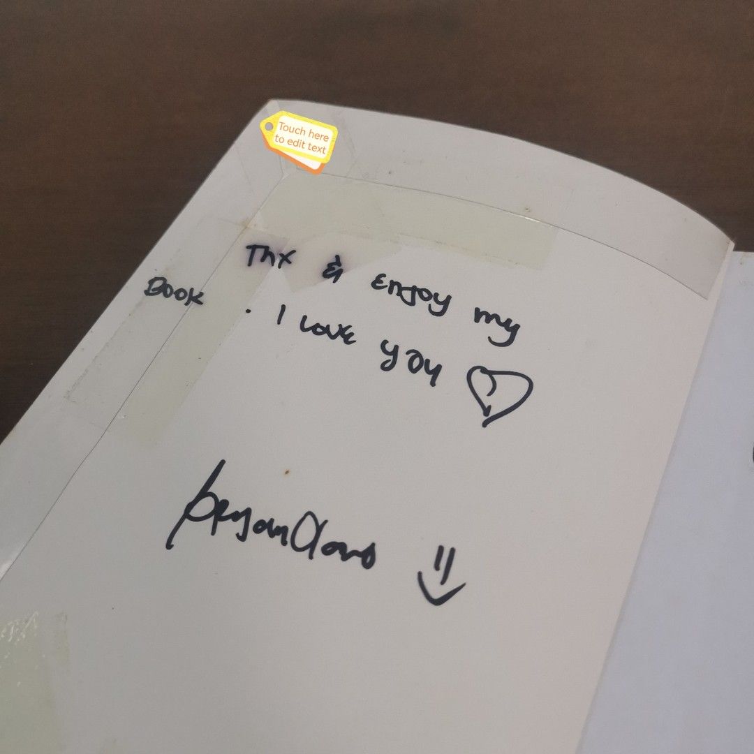 SIGNED An Unexpected Love by Bryan Olano PSICOM Book (Category: Storybooks) located in Mandaluyong City. Submitted by cesliah23 (Listing ID 1415008509, Image 2). Description: With plastic cover Books is signed with name Never read as it was bought only for collection purposes Yellowish pages Need funds for school purposes.