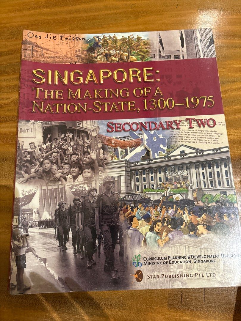 Singapore History Textbook Secondary 1 & 2, Hobbies & Toys,