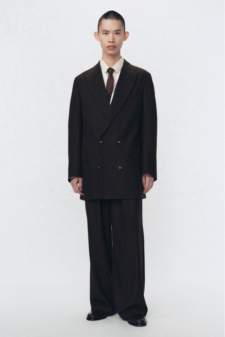 Soshiotsuki X Zara - Full Suit w Tie, Men's Fashion, Coats