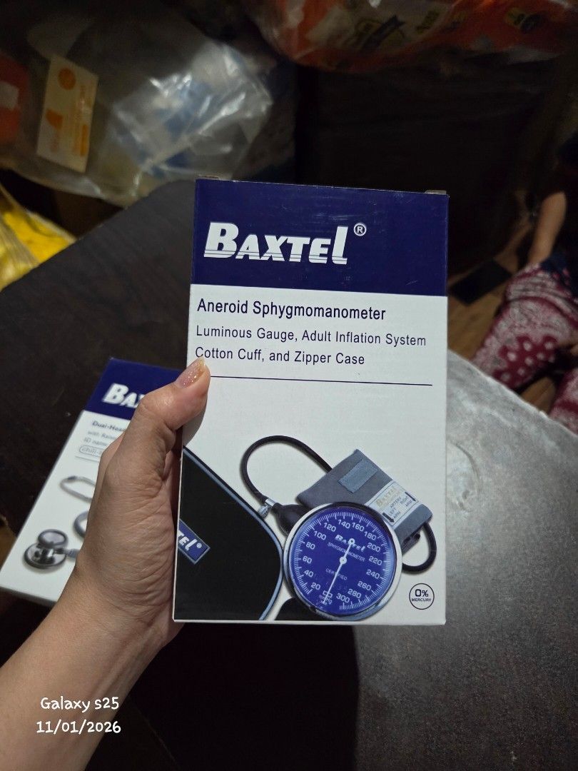 Sphygmomanometer only (Category: Medical Supplies & Tools) located in Manila. Submitted by rheatapdas75609 (Listing ID 1415014575, Image 1). Description: .