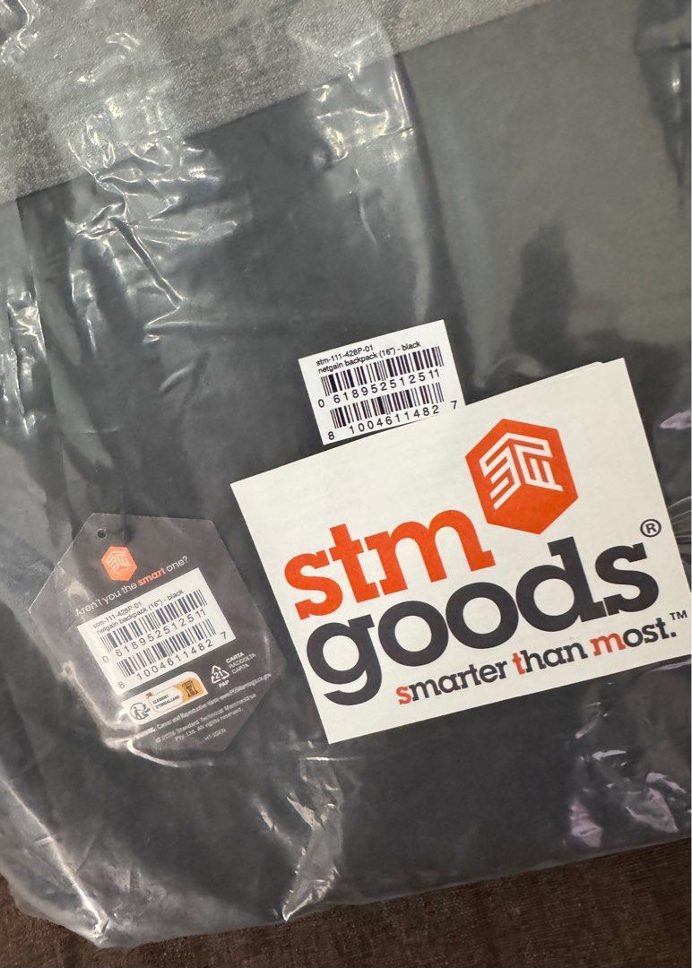 STM Goods Laptop Bag Backpack (Category: Laptop Bags & Sleeves) located in Quezon City. Submitted by bridge.enriquez (Listing ID 1414857900, Image 3). Description: FOR SALE: ✅ STM GOODS laptop bag/backpack ✅ BRAND NEW and SEALED ✅ Color: gray and black ✅ Adjustable straps 💰 ₱1,200 📍Delivery or 📍Meet-up in QC or BGC #brandnew #forsale #sale #forsale #laptopbag #laptopbackpack #backpack #stmgoods.
