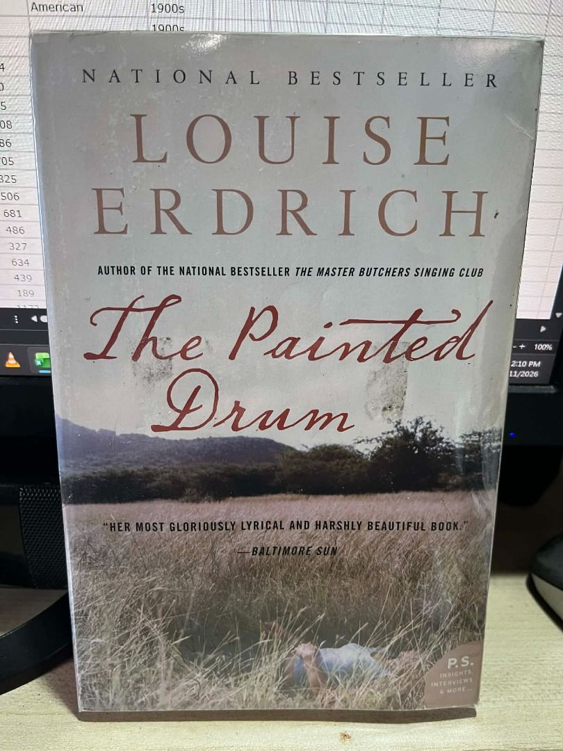 The Painted Drum by Louise Erdrich (Category: Storybooks) located in Baguio. Submitted by delasoul79 (Listing ID 1414866736, Image 1). Description: Copy of "The Painted Drum" by Louise Erdrich. It is a National Bestseller. The book includes interviews and more. It is described as "her most gloriously lyrical and harshly beautiful book" by Baltimore Sun..