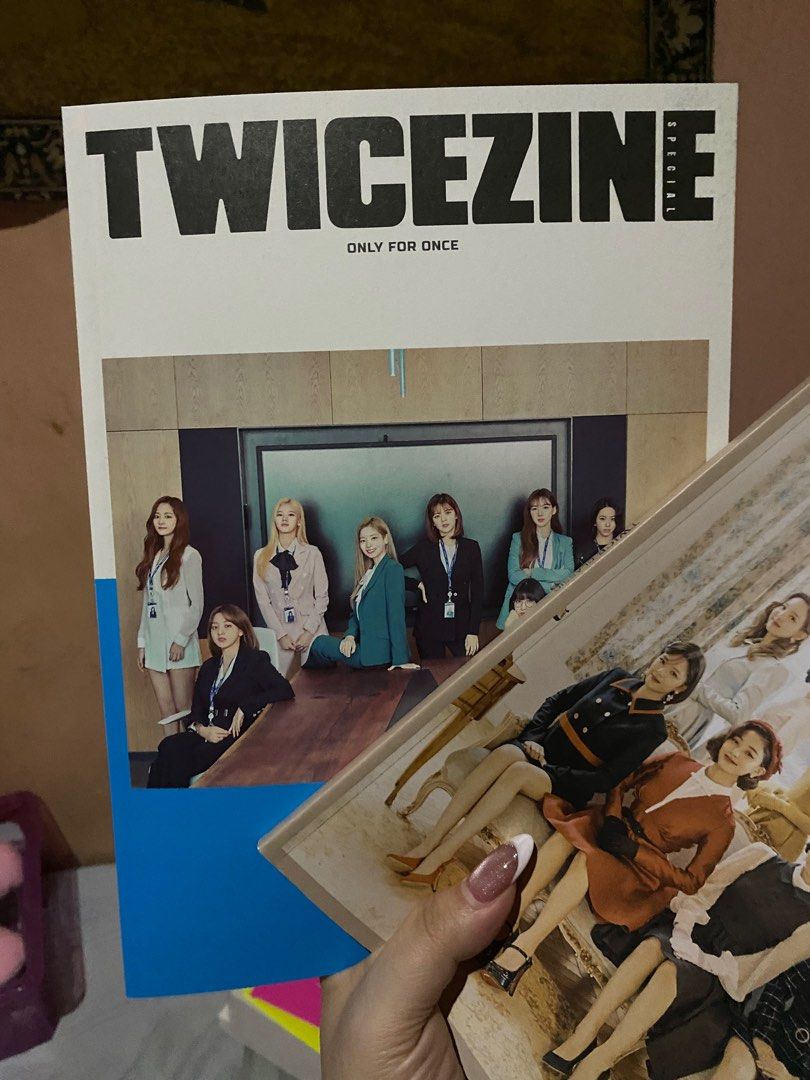 TWICEZINE 1st Gen Membership (Category: K-Wave Merchandise) located in Bulacan. Submitted by plmg_ (Listing ID 1415027337, Image 1). Description: - Perfect for ONCE fans - Collectible item.