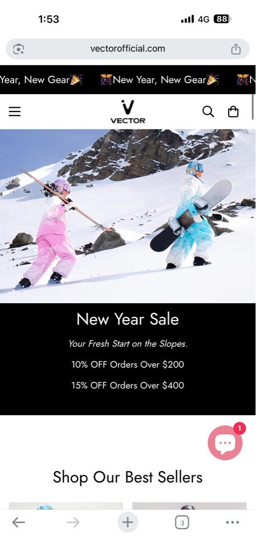Vector voucher code $90 (Category: Coats, Jackets and Outerwear) located in Singapore. Submitted by samuel3456 (Listing ID 1414880981, Image 3). Description: 69.99 USD (90 SGD) giftcard for use in Vector Online store Selling for SGD $70 Valid for all purchases on the online store https://www.vectorofficial.com/ Snowboard Ski Winter Gear Jacket Bib Pants Gloves Goggles Balaclava Mask .