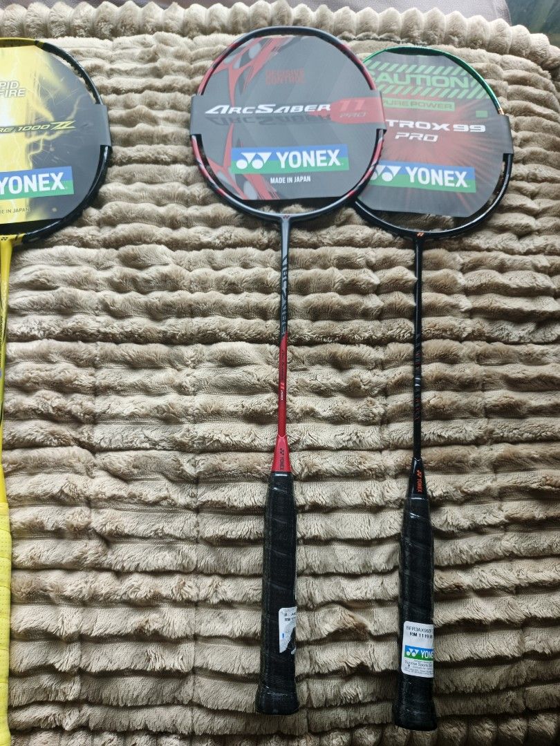 Yonex Rackets Professional Yonex Pro Model Rackets, Sports Equipment, Sports & Games, Racket ...