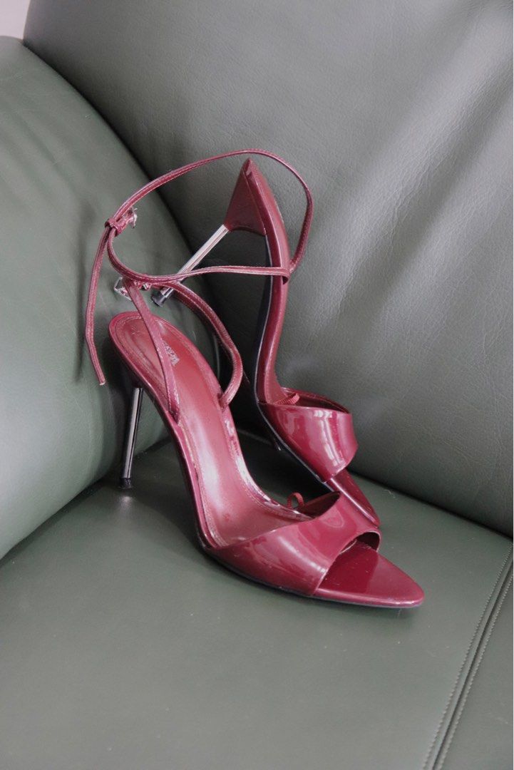 Zara Ankle-strap high-heels sandals (Category: Heels) located in Las Pinas. Submitted by krishnah_ (Listing ID 1414980740, Image 3). Description: Used once only .