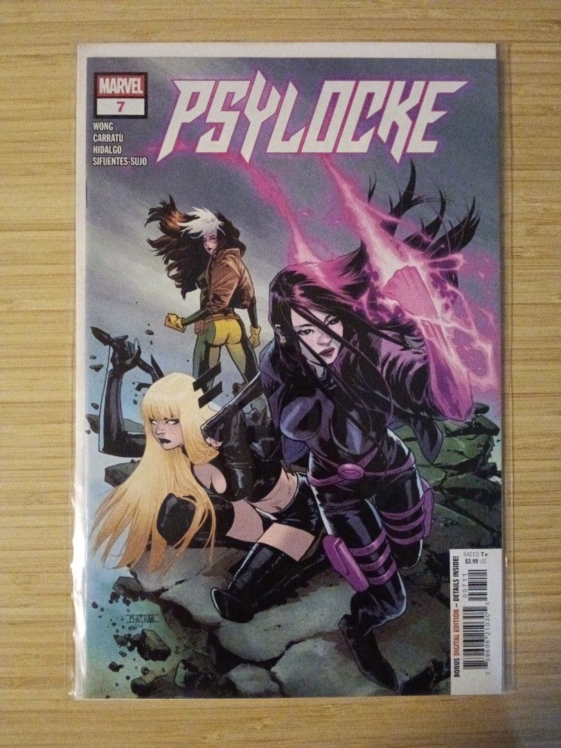 2025 Psylocke Complete Vol.2 Set (#6-10) (Category: Comics & Manga) located in Taguig. Submitted by bry_chua (Listing ID 1415170865, Image 3). Description: - Includes #6 Fan Yang Variant - #7-10 Cover As - Selling as set only - Bagged and Boarded Location: Taguig MOP: G-Cash, Maya, or Bank Transfer MOD: Lalamove, Grab, LBC/J&T (Outside Metro Manila) Buyer will shoulder delivery fee.