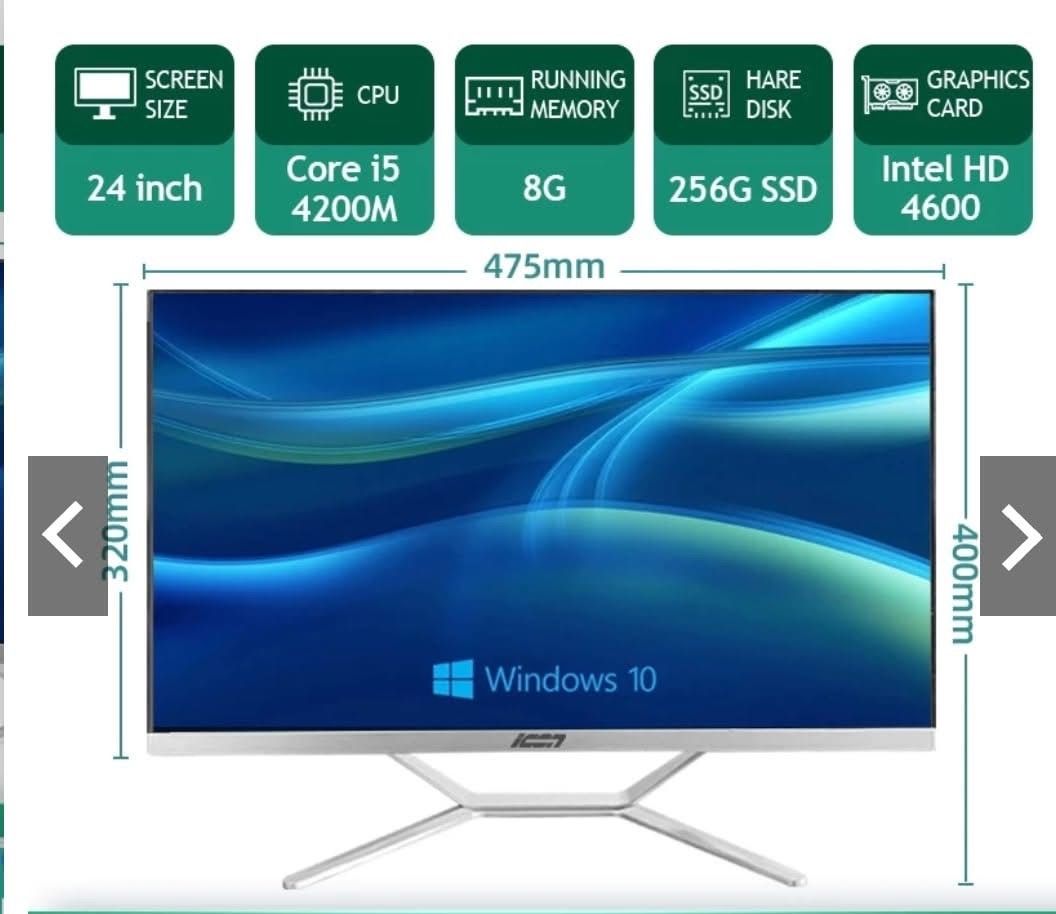 24-inch All-in-One PC with Intel Core i5, Computers & Tech, Desktops on ...