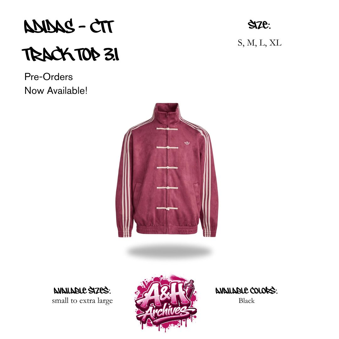 Adidas Chinese New Year 2026 - Red (Authentic) (Category: Coats, Jackets and Outerwear) located in Manila. Submitted by aharchives (Listing ID 1415229354, Image 1). Description: Adidas CTT Track Top 3.1 Adidas Chinese New Year 2026 Authentic 📦 Open for Pre-Orders 🌏 Sourced from China ⏳ Estimated Arrival: 7–15 days 💬 DM to avail ⚠️ Prices may change without prior notice..