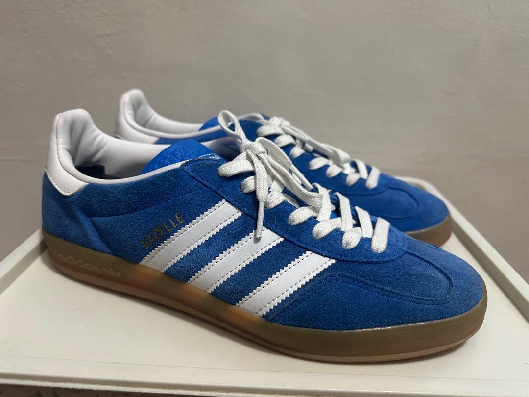 Adidas Gazelle Blue Sneakers (Category: Sneakers) located in Manila. Submitted by tachipedia (Listing ID 1415215110, Image 2). Description: Negotiable No Box .