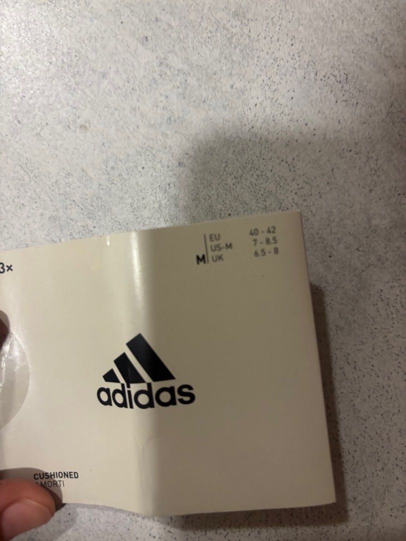 Adidas green cushioned socks (Category: Socks) located in Manila. Submitted by nicoleaaa (Listing ID 1415207166, Image 2). Description: .