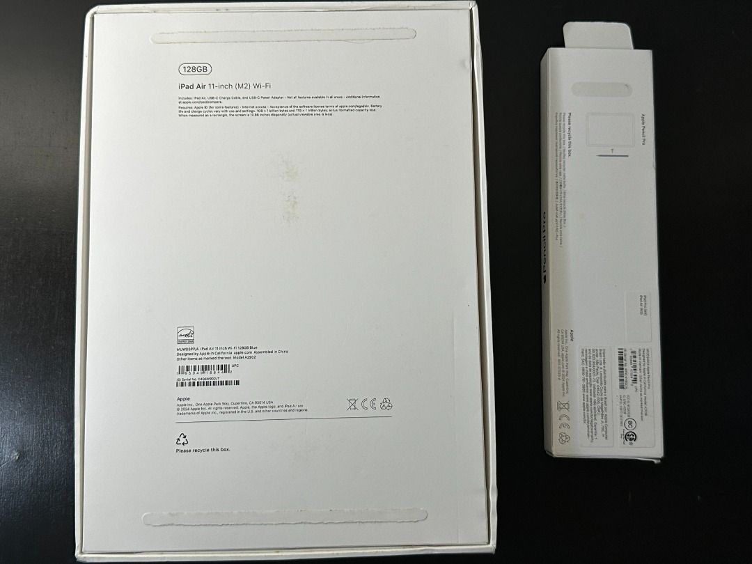 Apple iPad Air M2 11-inch 128GB (Category: iPad) located in Manila. Submitted by misterblahblah (Listing ID 1415213315, Image 2). Description: 🏷️ iPad Air M2 11-inch 128GB RFS: used only for my board exam. not using it anymore since i already passed (thank God 🙏🏻). .