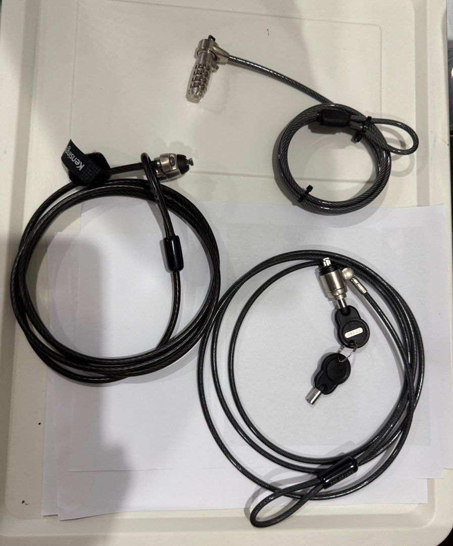 Assorted Laptop Security Cable Lock405990713171660800