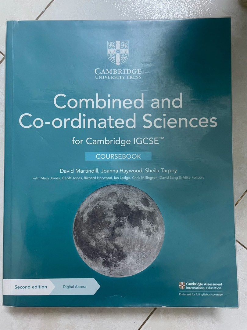 Cambridge IGCSE Combined and Co-ordinated Sciences Coursebook, Hobbies ...