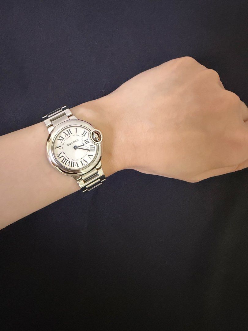 Cartier Ballon Bleu 28mm (Category: Luxury Watches) located in Manila. Submitted by rhyswatchph (Listing ID 1415068386, Image 2). Description: Cartier Ballon Bleu 28mm 2020 W69010Z4 Quartz Movement Full set 9.8/10 Under warranty San Juan City/New Manila QC On hand Other watches available 225,000 .