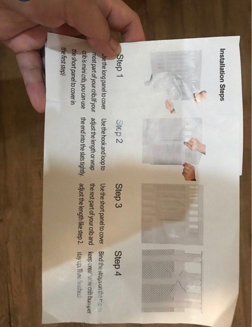 Crib bumper breathable mesh type (Category: Bed Guards) located in Quezon City. Submitted by shop_outlet (Listing ID 1415193099, Image 2). Description: - Breathable mesh crib bumper - Designed for safety and comfort - Allows good air circulation - Easy to install - Fits most crib sizes.