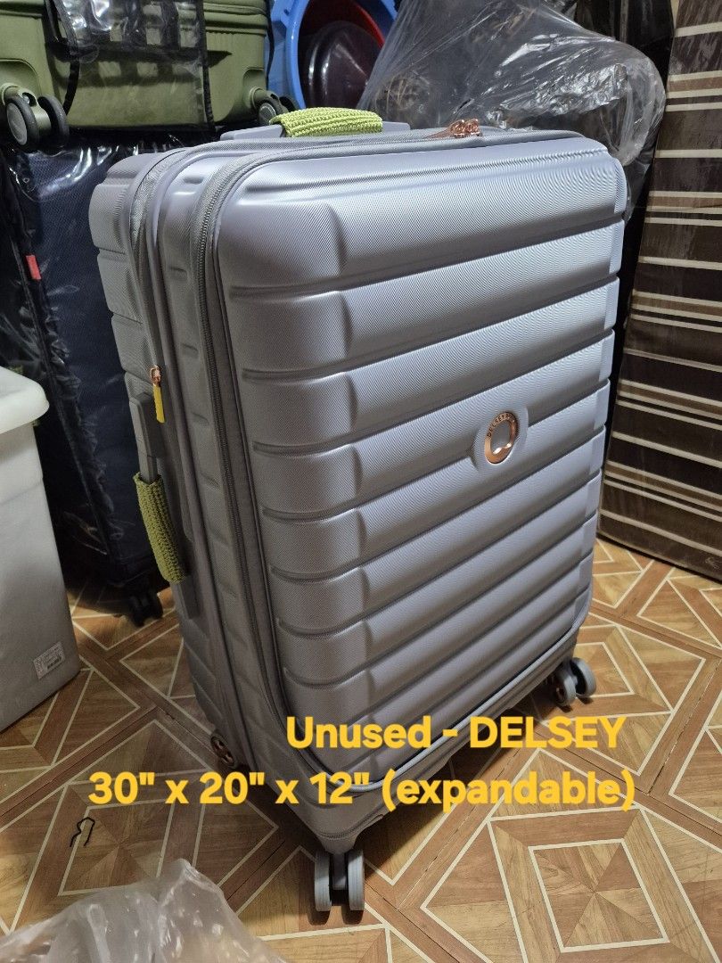 Delsey Paris Expandable Luggage (Category: Luggage) located in Quezon City. Submitted by jas.dc (Listing ID 1415203431, Image 1). Description: unused Delsey hard case. top open 30" x 20" x 12" (expandable) 4.5 kgs..