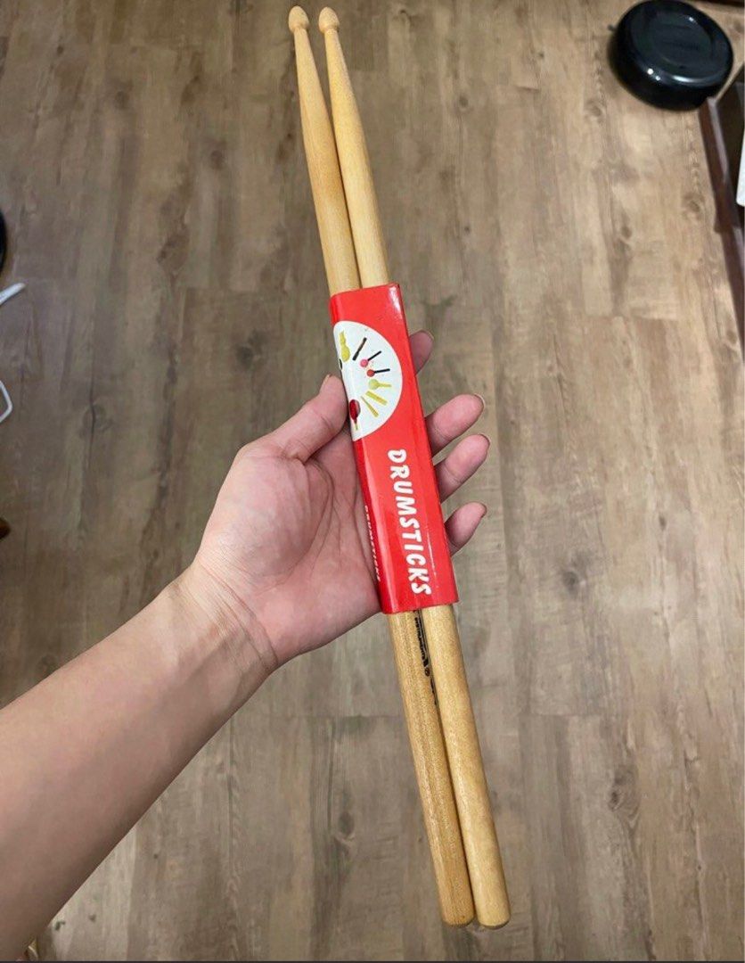 DRUMSTICKS (Category: Musical Instruments) located in Quezon City. Submitted by shop_outlet (Listing ID 1415186530, Image 3). Description: Still in original packaging 500 each.