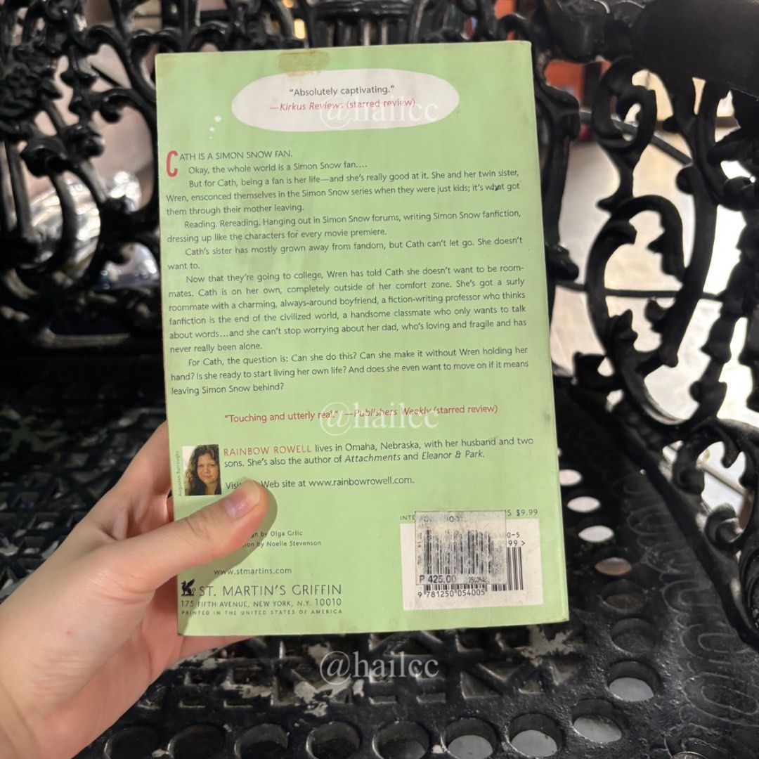 Fangirl by Rainbow Rowell (Category: Storybooks) located in Manila. Submitted by hailcc (Listing ID 1415053342, Image 2). Description: .