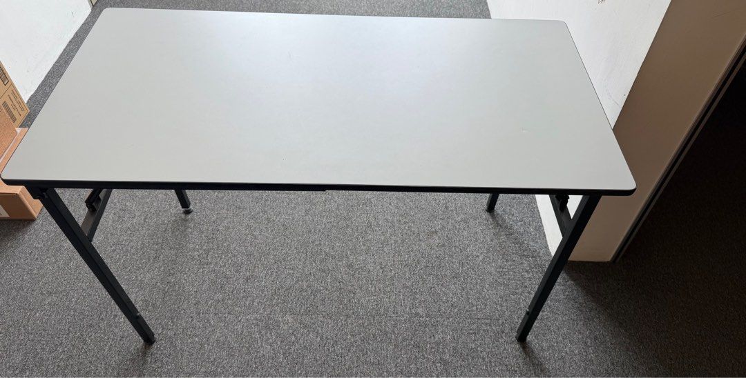 Foldable Table (Category: Tables & Sets) located in Singapore. Submitted by premium_vault (Listing ID 1415167531, Image 1). Description: I have 3 of these, $65 each. Self collect from my house at an arranged timing. Priced to move, lowballers please stay away! Location: 312a Anchorvale Lane, S541312.