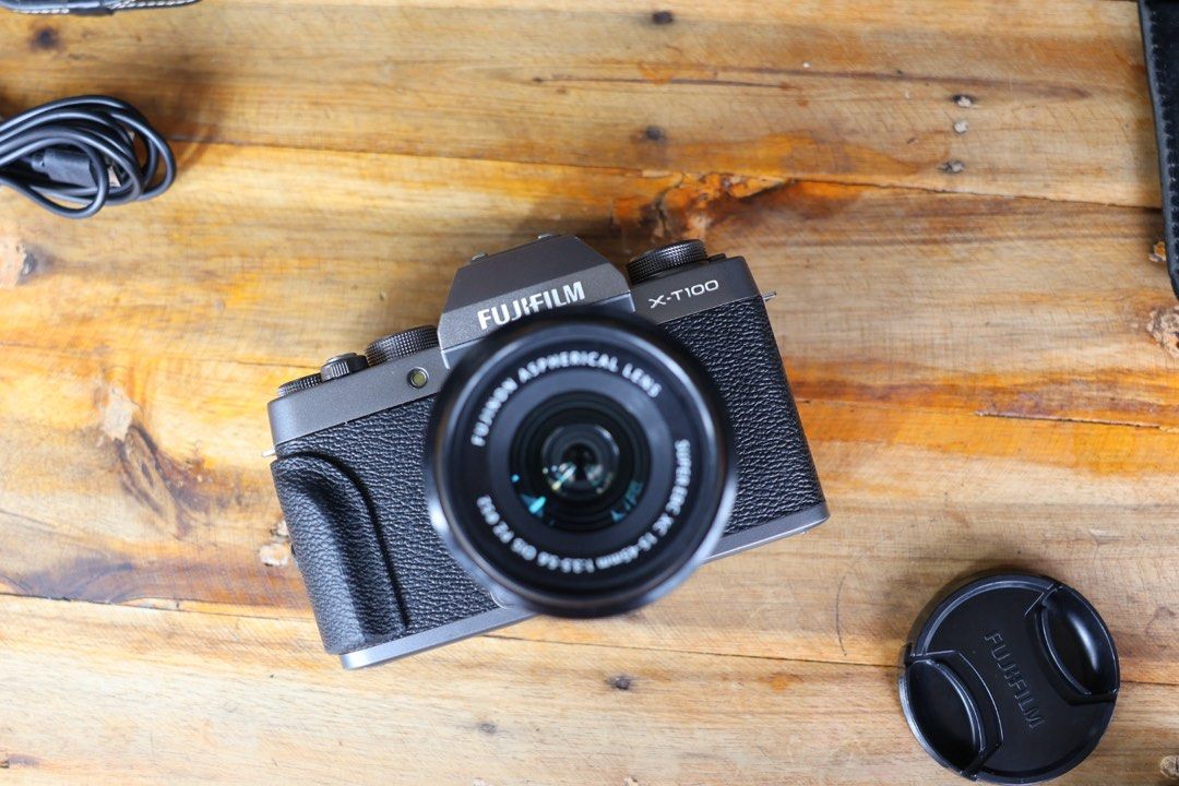 Fujifilm X-T100 SLR-Style Mirrorless Camera (Category: Cameras) located in Manila. Submitted by lenascamera (Listing ID 1415066338, Image 2). Description: NOTE: Sa dami po ng message na natatangap ko, naka hold napo ang Mga message hindi napo ako makapag reply pero na babasa ko kaya hanggat maari mag direct na kayo sa page ko sa facebook Lena’s camera para makareply ako agad salamat. Fujifilm X-T100 SLR-Style Mirrorless Camera Price: ₱28,500 Colo