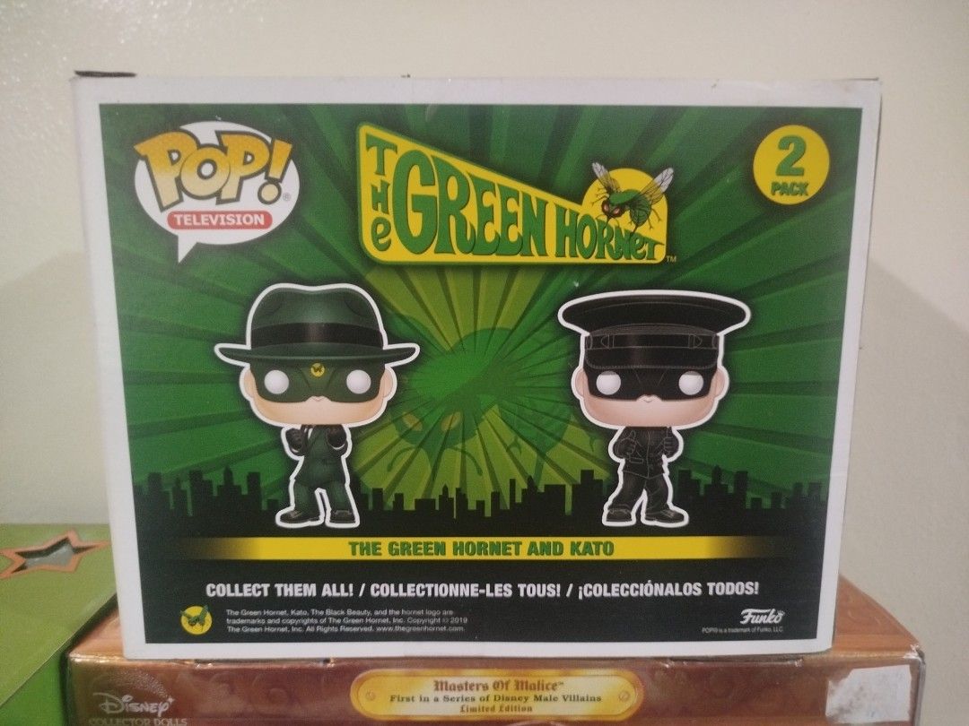 Funko Green Hornet and Kato (Category: Designer & Blind Box Toys) located in Manila. Submitted by lbj.lbj (Listing ID 1415099949, Image 2). Description: Last price already.