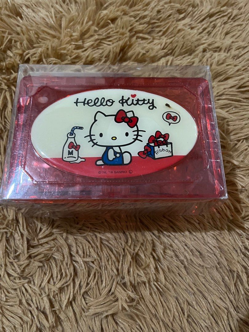 Hello kitty sanrio acrylic storage box (Category: Storage Boxes & Baskets) located in Caloocan City. Submitted by snapshop_ph (Listing ID 1415116018, Image 1). Description: New condition with case Sanrio markings.