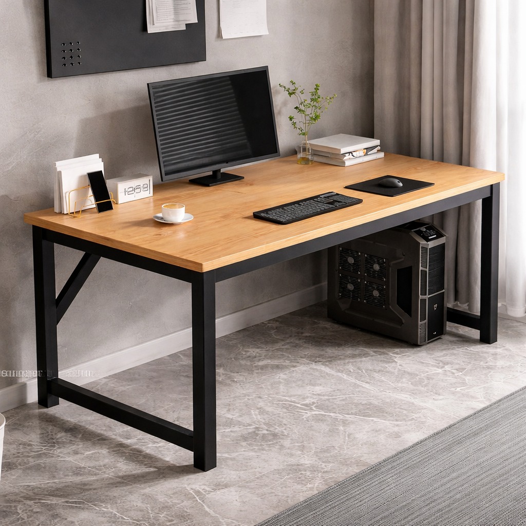 Home Office Computer Table | Study Room Writing Desk | Bedroom Study ...