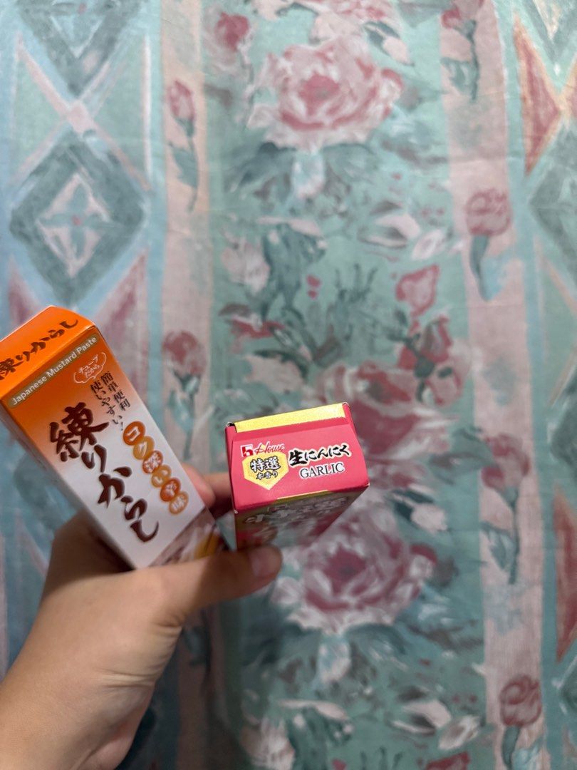 House Foods japanese paste spice (Category: Spice & Seasoning) located in Davao. Submitted by jmcare (Listing ID 1415192411, Image 2). Description: Available Japanese Mustard paste Garlic paste.