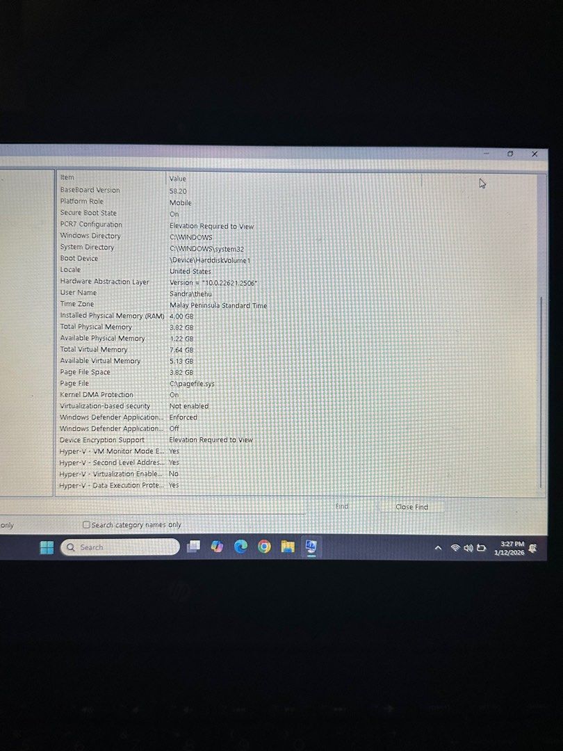 HP laptop 14FHD (Category: Laptops & Notebooks) located in Taguig. Submitted by shimochigal (Listing ID 1415004161, Image 3). Description: with charger and laptop bag may red sa gilid pero hindi naman kita if magopen ng mga files .