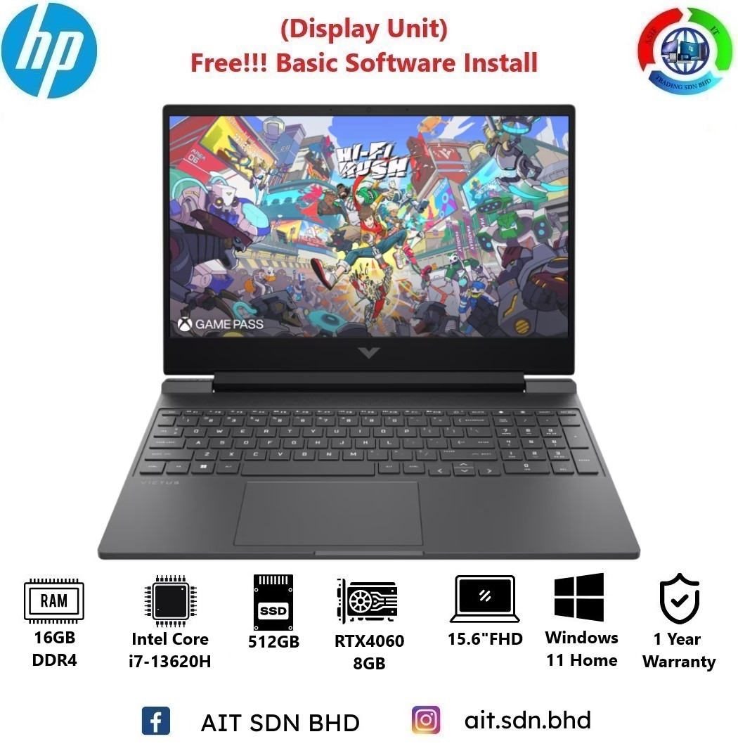 HP Victus Gaming 15-fa2132TX 15.6
