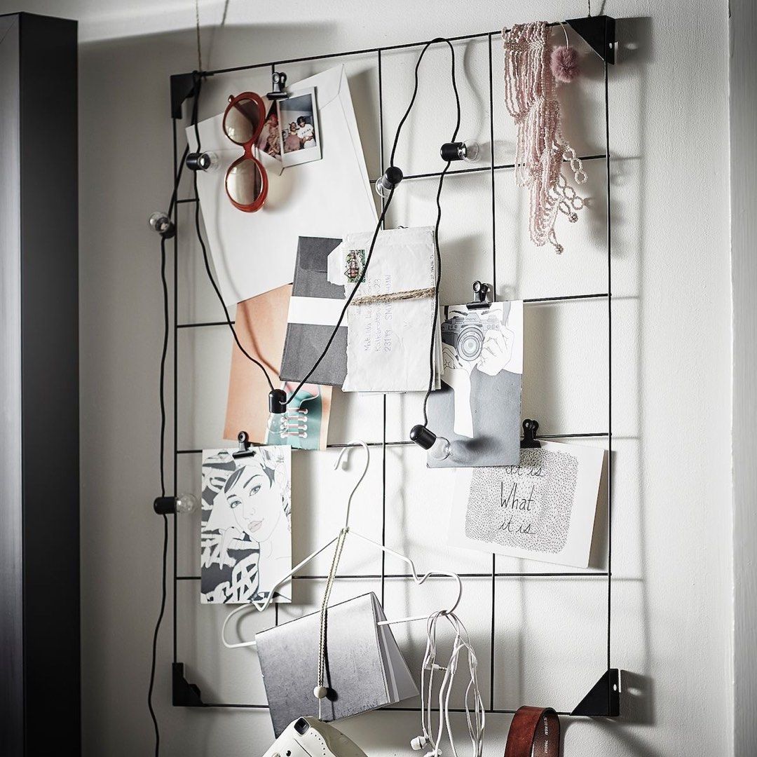 IKEA SÖSDALA Memo Board - Black, Furniture & Home Living, Home Decor ...