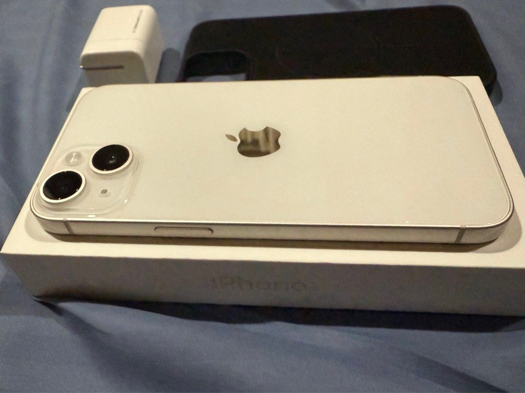 Iphone 14 128Gb Openline (Category: iPhone 14 Series) located in Dumaguete. Submitted by loretocerialeshr (Listing ID 1415234176, Image 1). Description: 🍎iPhone 14 128Gb Openline ✅Local unit ✅85% Battery Health ✅With free cases and tempered glass ✅True Tone ✅ Face ID ✅Complete with box Walay tatsa, hamis pa kayo 📍Dumaguete City, Negros Oriental Contact 0965.907.92.15.