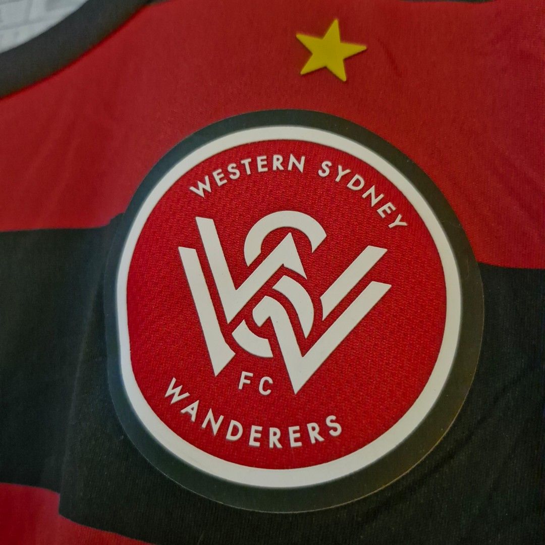 Sydney Ragas Jersey Original Western Sydney Wanderers, Olah Raga, Baju Olahraga di ...