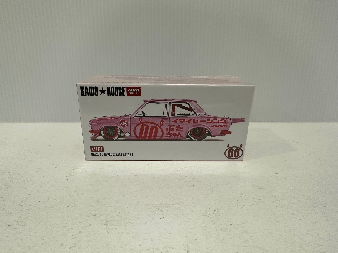 Kaido House x Mini GT 1:64 KHMG161 1:64 Datsun 510 Pro Street Buta V1 ...