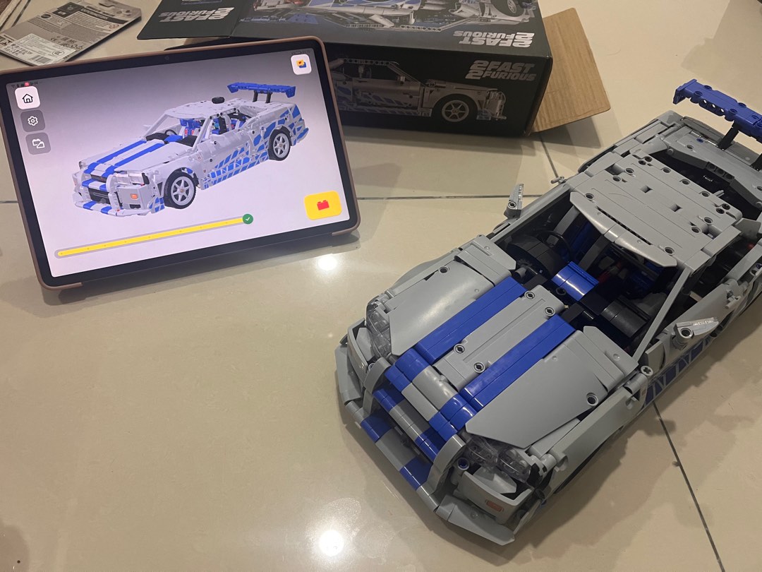 Pink Gt R R34 Lego Lego Gtr R34(not ori) , Hobbies & Toys, Toys & Games on Carousell